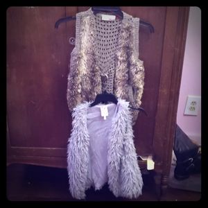 2 different fashion vests for girls